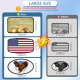 iFForce 40 PCs Sublimation Blanks Patches - Large Iron-on Patch with Black Border - Exquisite Fabric Patches for DIY Hats Backpack T-Shirt Project (Square) iFForce