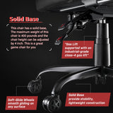 LEMBERI Big and Tall Gaming Chair 400lb Weight Capacity,Gamer Chairs for Adults,Video Game Chair wth Footrest,Racing Style Computer Gamer Chair with Headrest and Lumbar Support (Gray) LEMBERI