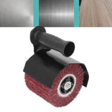 Burnishing Machine Kit Electric Sander Polisher Angle Grinder Attachment for Wood Metal Grinding M10 Hilitand