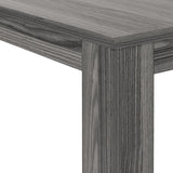 Monarch Specialties 3658 Accent Table, Console, Entryway, Narrow, Corner, Living Room, Bedroom, Laminate, Grey, Contemporary, Modern Table-36, 35.5" L x 35.5" W x 32" H Monarch Specialties