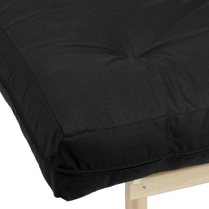 Mozaic Futon Mattress, Full, Black