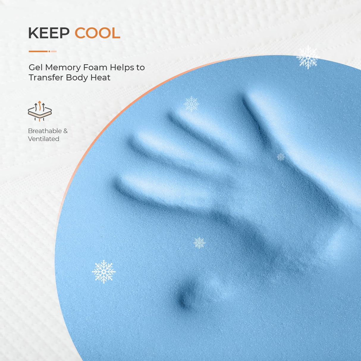 Sweetnight Full Size Mattress, 12 Inch Memory Foam Mattress in a Box for Comfy Sleep and Pressure Relief, Flippable Full Mattress, CertiPUR-US Certified Sweetnight