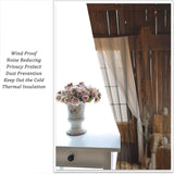 Rustic Western Cowboy Curtains, Plants Straw Mound Decor Wild Farmhouse Barn Wooden Wall Drapes, Thermal Insulation Blackout Rod Pocket Window Treatments for Living Room Bedroom Kitchen 72x63in BATPLY