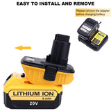 Kotoate 2Pack DCA1820 Battery Adapter Compatible with Dewalt 18V Tools, Compatible with Dewalt 18V to 20V Adapter, Compatible with Dewalt 20V Lithium Battery DCB201 DCB206 to 18V Battery DC9096 Kotoate