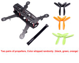 Readytosky 250mm FPV Racing Drone Frame 5 Inch Carbon Fiber Quadcopter Frame Kit with 4mm FPV Frame Arms+Lipo Battery Strap Readytosky