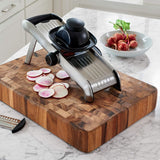 Ironwood Gourmet End Grain Union Stock Yard Professional Chopping Butcher Block, Brown, 14 x 20 x 2.75" Ironwood Gourmet