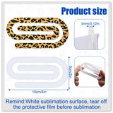 20 Pack Sublimation Paper Clips Sublimation Blank Thermal Acrylic Paperclip Mockup,4 x 2 inch Jumbo Paperclip Design for Sublimation, Creative Gift for Office, Classroom Supplies, Paperclip libfrnt