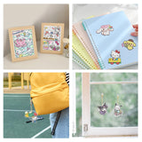 FFPTBNYX 27 Pcs Diamond Art Kits for Beginners, Cute DIY Diamond Arts Mosaic Kits & Stickers & Keychains.Arts and Crafts for Beginners, Gem Art As Ideal Gifts FFPTBNYX