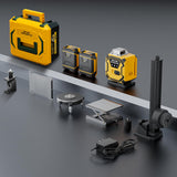 16 Line Laser Level 360 Self Leveling,Professional 4 x 360 Laser Level with Pulse Mode,4D Green Alignment Laser for Construction and Picture Hanging,with 2 Batteries,Magnetic Bracket,Hard Carry Case ENRIPRT