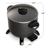 Presto 06006 Kitchen Kettle Multi-Cooker/Steamer, Black Presto