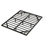 AMERLIFE Queen Size Floating Bed Frame with LED Lights - Heavy Duty Metal Platform, No Box Spring Needed, Noise Free in Black AMERLIFE