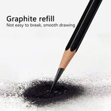 Wonwood_direct Sketching Drawing Pencils Set,14 Pack Drawing Supplies, 8B 7B 6B 5B 4B 3B 2B B H HB 2H F Graphite Pencils for Artists Beginner, Ideal for Sketching and Shading Wonwood_direct