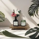 Wood Riser for Decor, 8.66X3.54in Wood Pedestal Stand, Small Wooden Riser for Bathroom, Wood Riser for Kitchen Counter Missraza