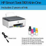 HP Smart Tank 5101 Wireless All-in-One Ink Tank Printer with 2 years of ink included,Print, scan, copy, Best-for-home, Refillable ink tank (1F3Y0A) HP