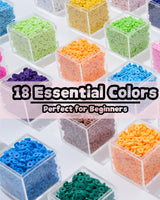 BestNow Clay Beads Bracelet Making Kit Toys for Girls Kids Charms Kit 18 Colors Friendship Bracelet Kit Letter Beads DIY Crafts Teen Girl Gifts Toys for Ages 6 7 8 9 10 11 12 BestNow