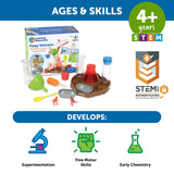 Learning Resources Fizzy Volcano Science Kit - 13 Pieces, Ages 4+, Preschool STEM Toys for Kids, Science Experiments Learning Resources