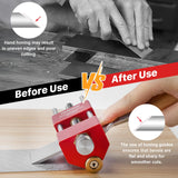 MUWOOD Chisel Sharpening Kit, Wood Honing Guide for Chisels and Planes Width 0.1" to 3.3" with Sharpening Angle Fixture, Angle Gauge from 15° to 45° MUWOOD
