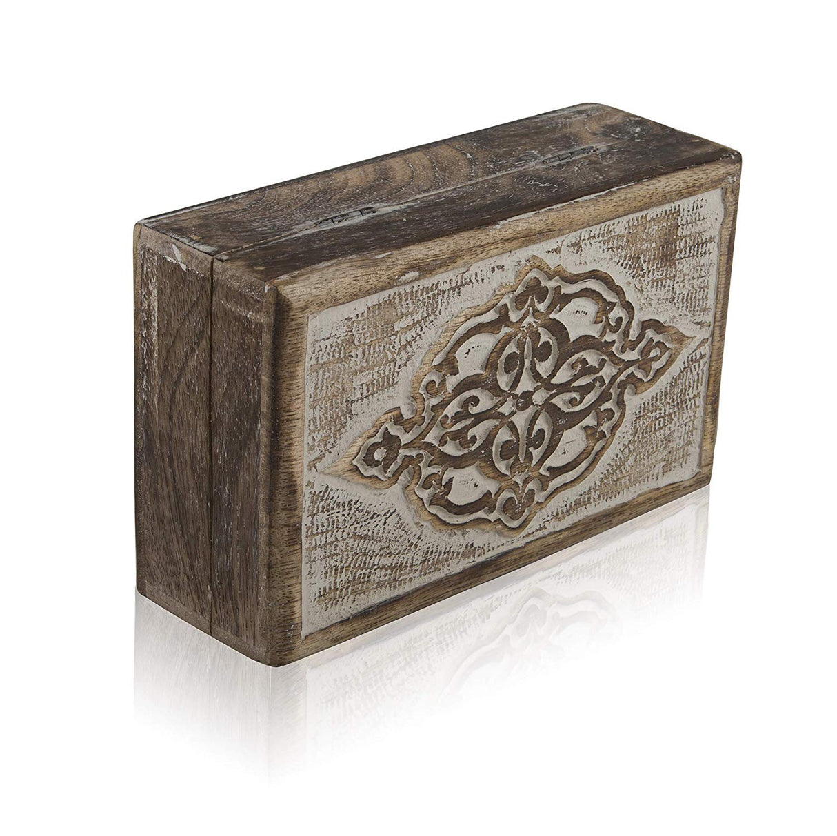 Great Birthday Gift Ideas Handmade Decorative Wooden Jewelry Box Jewelry Organizer Keepsake Box Treasure Chest Trinket Holder Watch Box Storage Box The Great Indian Bazaar