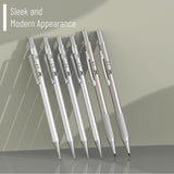 Mr. Pen- Metal Mechanical Pencil Set, 5Sizes, 0.3, 0.5, 0.7, 0.9, 2mm, Mechanical Pencils, Sketching Pencils, Drafting Pencil, Mechanical Pencil Metal, Lead Pencils, Drawing Mechanical Pencils Mr. Pen