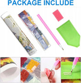 Baseball 5D DIY Diamond Art Painting 12x16 inches for Adults, Full Round Drill Rhinestone Embroidery for Wall Decoration WoodArtSupply