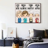 bestact Diamond Painting Kits,Diamond Art Kit for Adults Full Round Drill,Paint with Diamond for Gift,Wall Decor bestact