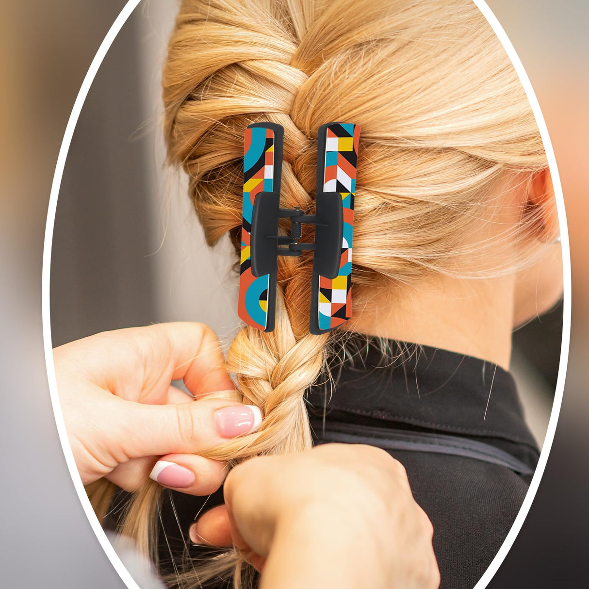 40 Pack Hair Claw Clips Cover Sublimation Blanks for Square Claw Clips Sublimation Hair Claw Clips Cover Blanks Including Strong Double-sided Adhesive Pu Leather Sublimation Blanks for Rectangle Clips Guiqulai