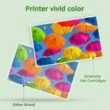 952xl Ink Cartridges Combo Pack Latest Upgrade Replacement for HP 952 XL Ink Cartridge for HP Officejet Pro 7740 8720 8710 8210 8715 8740 8702 8730 8725 Printers (4 Packs, Black Cyan Yellow Magenta) GREENSKY