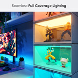 Smart LED Shoe Boxes Sneaker Display Case, Stackable Shoe Storage Organizers, Collection Crate, Figures & Collectibles Showcase (1-Pack Expasion Kit, Requires Stater Kit) Nanoleaf