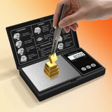 Raclomec Digital Gram Scale 200g x 0.01g Jewelry Scale, Gram, Ounce, Carat, Grain for Food, Small Ingredients, Gemstone, Coins. Raclomec