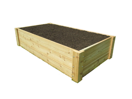 Infinite Cedar Deep Root Cedar Raised Bed Garden Kit Infinite Cedar