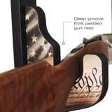 Rush Creek Creations - Single Gun Rack, Rifle, Shotgun & Gun Wall Mount, Indoor Gun Rack Holder for Hunting and Shooting, Gun Rack for Wall, Gun Hooks Wall Display Rack, Gun Hanger Storage & Organizer Rush Creek Creations