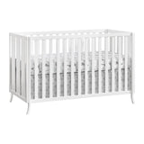 Oxford Baby Arlie 4 in 1 Convertible Island Crib White Oxford Baby