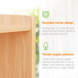 OOOK Montessori Weaning Table and Chair Set,Kids Activity Table and Chair Set with Fence for Read, Play Toys, Snack Time,Step Stool,1-3 Year Old Kids Montessori Furniture OOOK