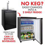 Kegco Kegerator Beer Keg Refrigerator - Single Faucet - D System Kegco