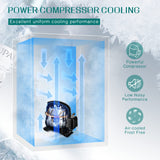 Kalamera Beverage Refrigerator, 24 inch Under Counter Beverage Cooler for 154 Cans w/ 32-41℉ Temperature Range, Beer Fridge with Stainless Steel Door Kalamera