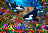 Vermont Christmas Company Wondrous Ocean Jigsaw Puzzle 100 Piece, Large Pieces Perfect for Kids and Seniors Vermont Christmas Company