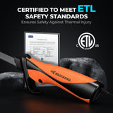 KastKing Speed Demon 110v Electric Fillet Knife, Precision Cut with High Torque Motor, ETL Certified Safety, Balanced Lightweight Handle, 2 Sets of Stainless-steel Blades KastKing