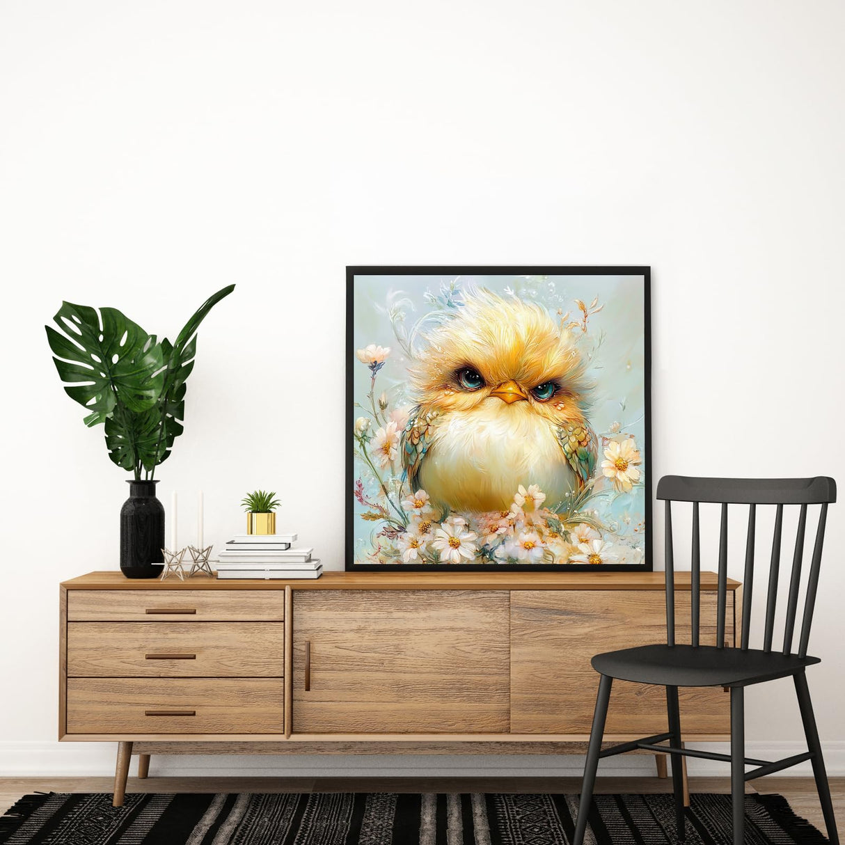 Possoco Diamond Art Kits for Adults Beginner, Birds 5D Diamond Painting Kits for Adults, DIY Round Full Drill Gem Art Painting and Crafts for Gift Home Wall Decor 14x14 Inch Possoco