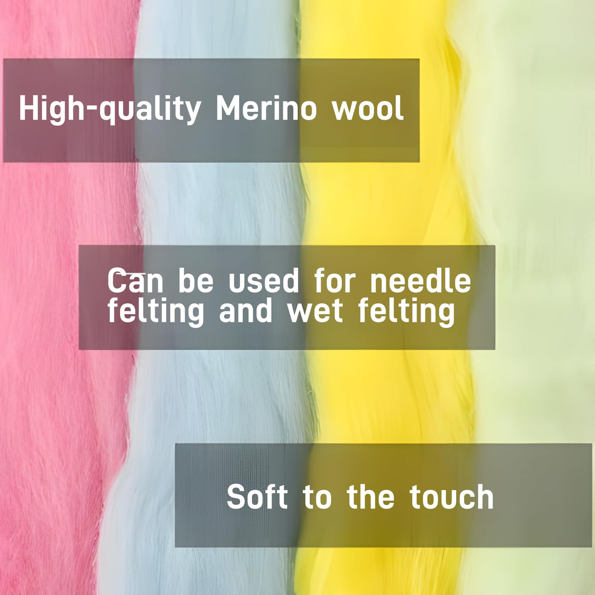 Catopia Needle Felting Kit,Wool Roving 20 Colors Set,Tools for Felted Animal Needle Felting Supplies,Needle Wool Felting Tools Kit Catopia