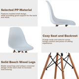 Ufurpie Round Dining Table Set for 4, 5-Piece Farmhouse Dining Table with 4 Chairs for Dining Room & Coffee Shop & Small Spaces Ufurpie