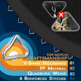 Ultrapower Sports Trampoline Mat Replacement 14FT Replacement Trampoline Mat 14 FT Mats 84 Rings Jumping Mat for 84 Springs 5.3"-5.7" Springs 8 Row Stitch Anti-UV Wear-Resistant Spring Hook Gloves ULTRAPOWER SPORTS