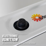 Mr. Heater MHVFBF20LPT 20,000 BTU Blue Flame Vent Free Propane Heater For Cold Rooms, Additions, Sun Rooms Cabins & Garage - White Mr. Heater