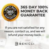 Premium Non-Stick Baking Sheets Set of 3 - Deluxe BPA Free, Easy to Clean Racks w/Silicone Handles - Bakeware Pans for Cooking Baking Roasting - Lets You Bake The Perfect Cookie or Pastry Every Time Benicci