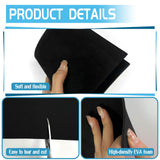 30 Pcs 3mm Thick Embroidery Foam 6 x 9 Inch EVA Foam Sheets High Density 3D Embroidery Craft Foam for 3D Embroidery Arts Crafts DIY Projects Hand Sewing Quilting Hats Cosplay Costumes CIEOVO
