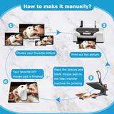 10pcs Sublimation Mouse Pad Blank Mouse Pad Sublimation Blanks Mousepad for Sublimation Transfer Heat Press Printing Crafts Non Slip Bottom 24x20x0.3CM MS WGO