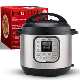 Instant Pot Duo 7-in-1 Mini Electric Pressure Cooker, Slow Rice Cooker, Steamer, Sauté, Yogurt Maker, Warmer & Sterilizer, Includes Free App with over 1900 Recipes, Stainless Steel, 3 Quart Instant Pot