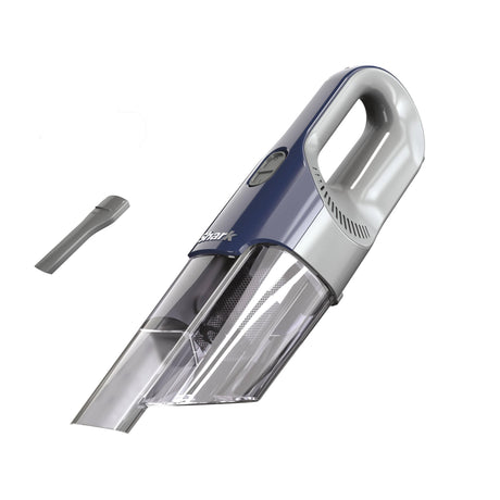 Shark Cyclone PET Handheld Vacuum with 8" Crevice Tool, HyperVelocity Suction, Navy Blue/Grey, CH701 Shark