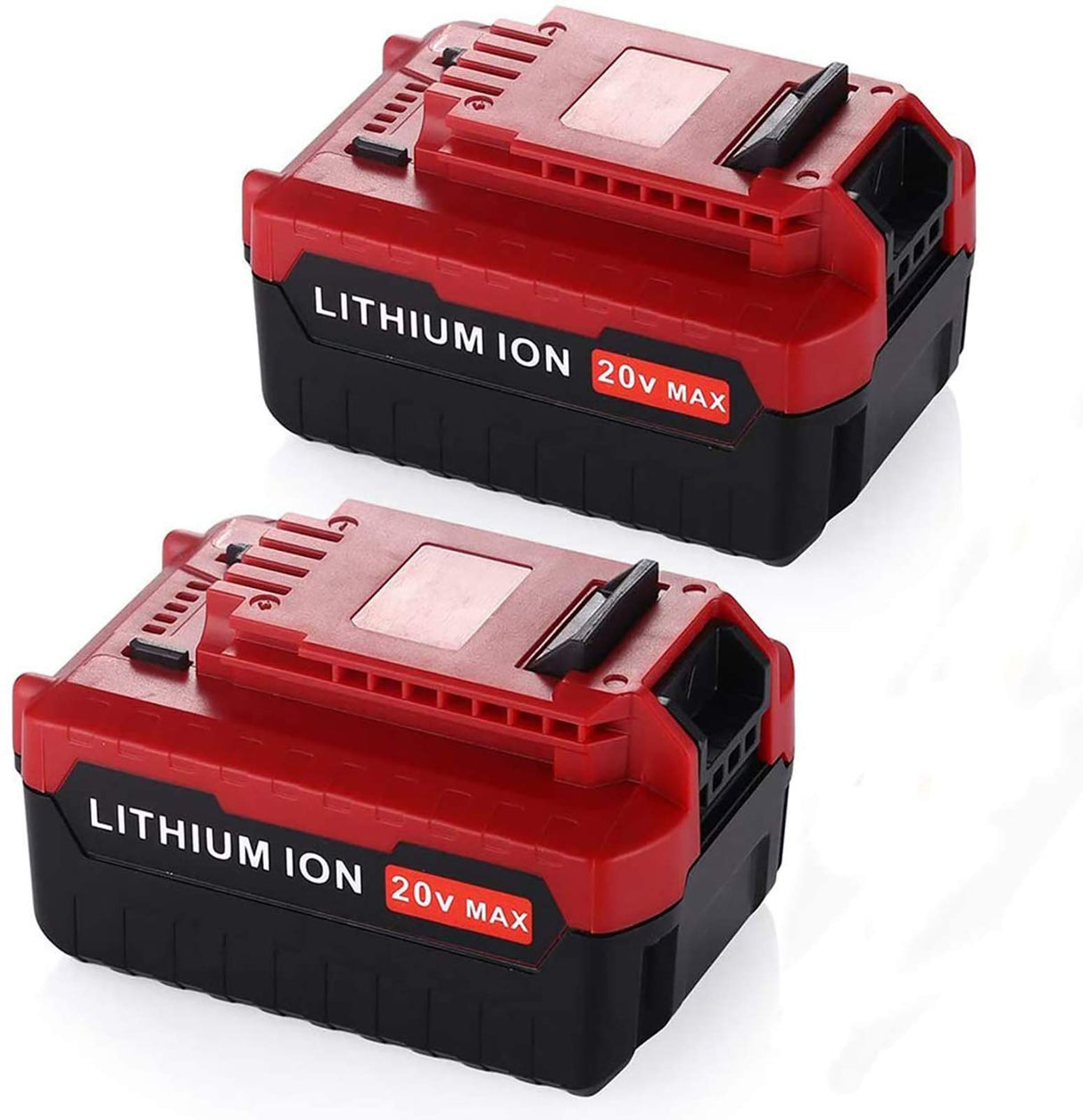 Powerextra 2 Pack 6.0Ah 20V MAX Lithium Replacement Battery Compatible with Porter Cable PCC685L PCC680L Powerextra