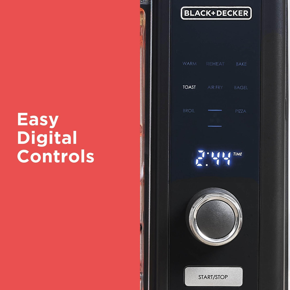 BLACK+DECKER Crisp 'N Bake™ 6-Slice Digital Air Fry Toaster Oven BLACK+DECKER