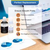 Topcolor Compatible Dye Ink Replacement for Canon GI-20 GI20 Ink Bottles Refills Kit for Canon G6020 G7020 G5020 MegaTank Printers, 170mL Black Ink Refill, 70mL Cyan Magenta Yellow, 4 Packs Topcolor